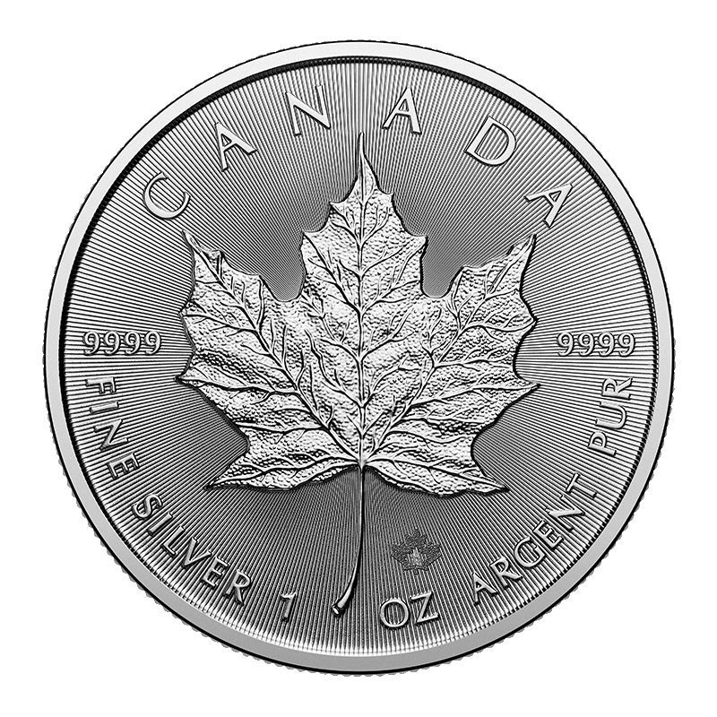 Image pour Pièce Feuille d’érable en argent de 1 oz (2025) à partir de Métaux précieux TD